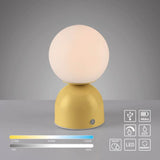 SCHÖNER WOHNEN Collection LED Rechargeable Table Lamp RUDI, Floral Magic , USB charging cable-19218-81 thumbnail 6