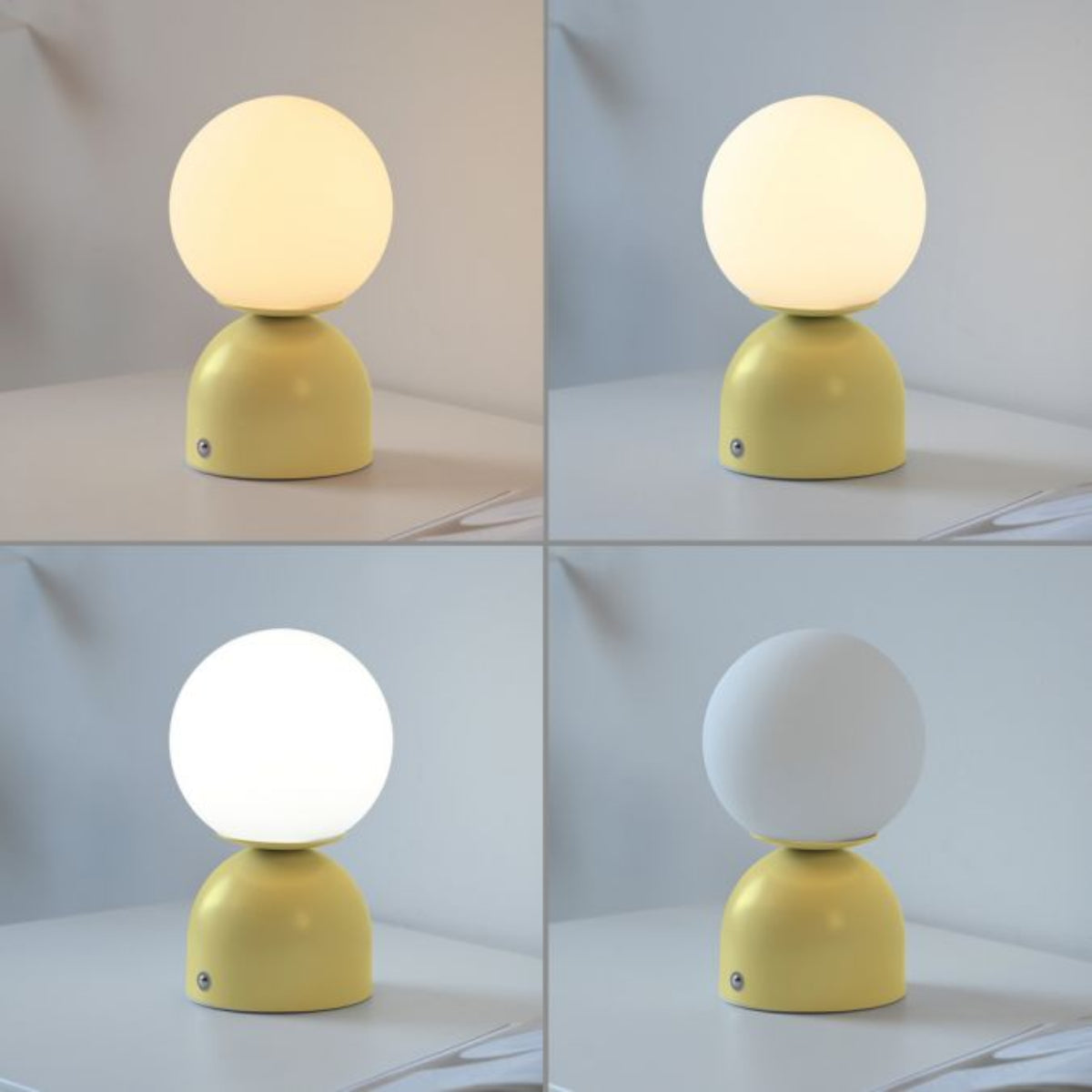 SCHÖNER WOHNEN Collection LED Rechargeable Table Lamp RUDI, Floral Magic , USB charging cable-19218-81
