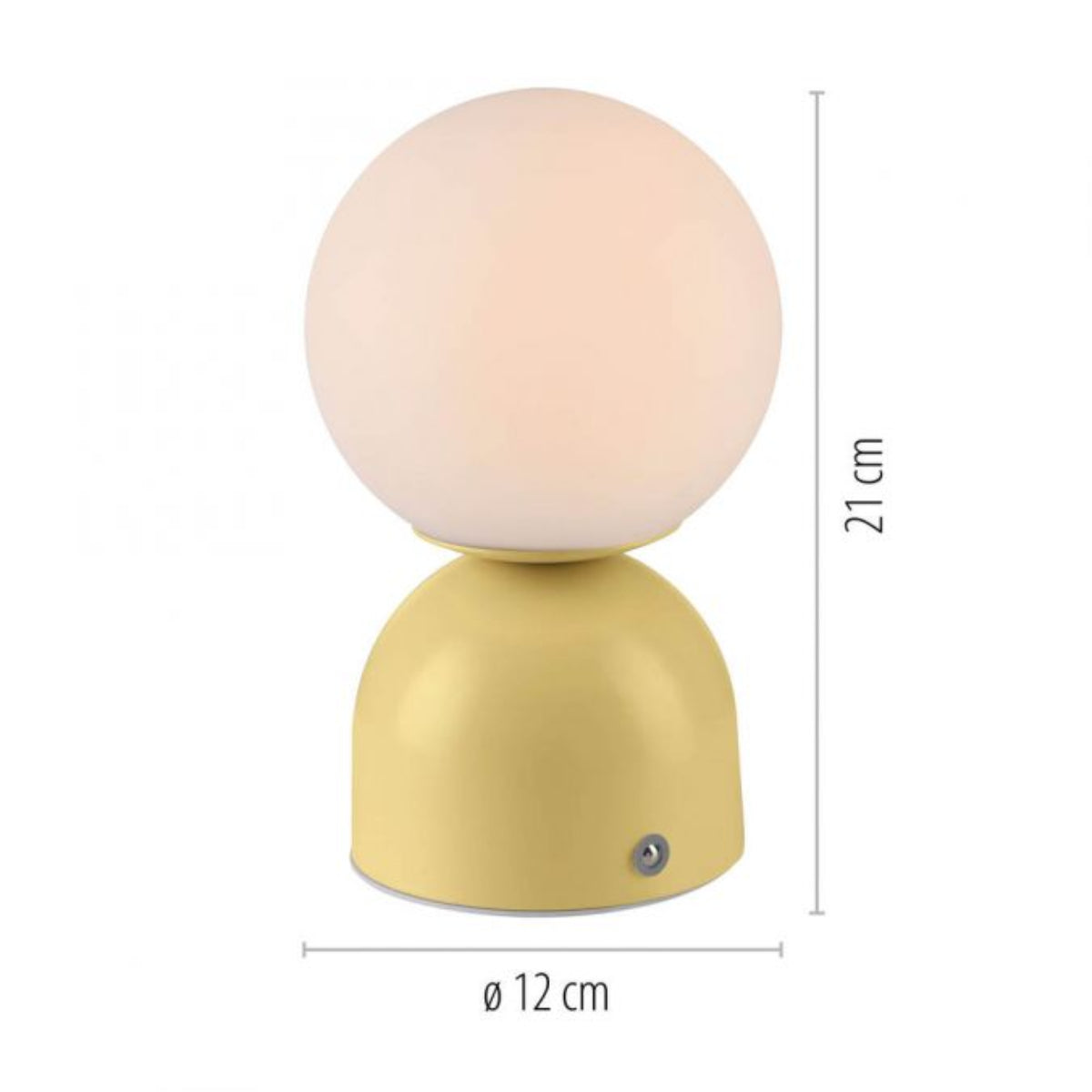SCHÖNER WOHNEN Collection LED Rechargeable Table Lamp RUDI, Floral Magic , USB charging cable-19218-81