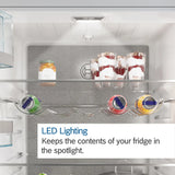 Bosch Series 6 American Fridge Freezer Brushed Steel | KAD93AIERG thumbnail 3