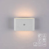 LED rechargeable wall light AKKU-ZIDDY, white, IP44, rechargeable, motion detector-19475-16 thumbnail 6
