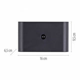 LED rechargeable wall light AKKU-ZIDDY, black, IP44, rechargeable, motion detector-19475-18 thumbnail 4