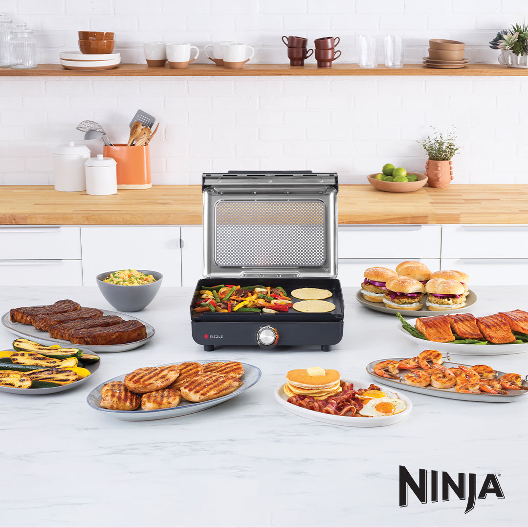 Ninja Sizzle Indoor Grill & Flat Plate | GR101UK