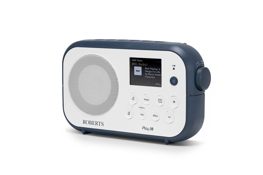 Roberts FM/DAB/DAB+ Digital Portable Radio | PLAY30
