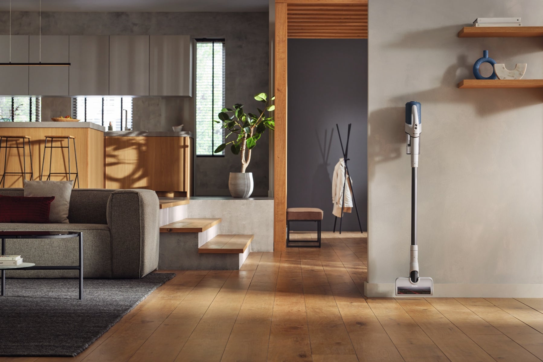 Miele Duoflex HX1 Cordless Vacuum White & Blue | 12377910