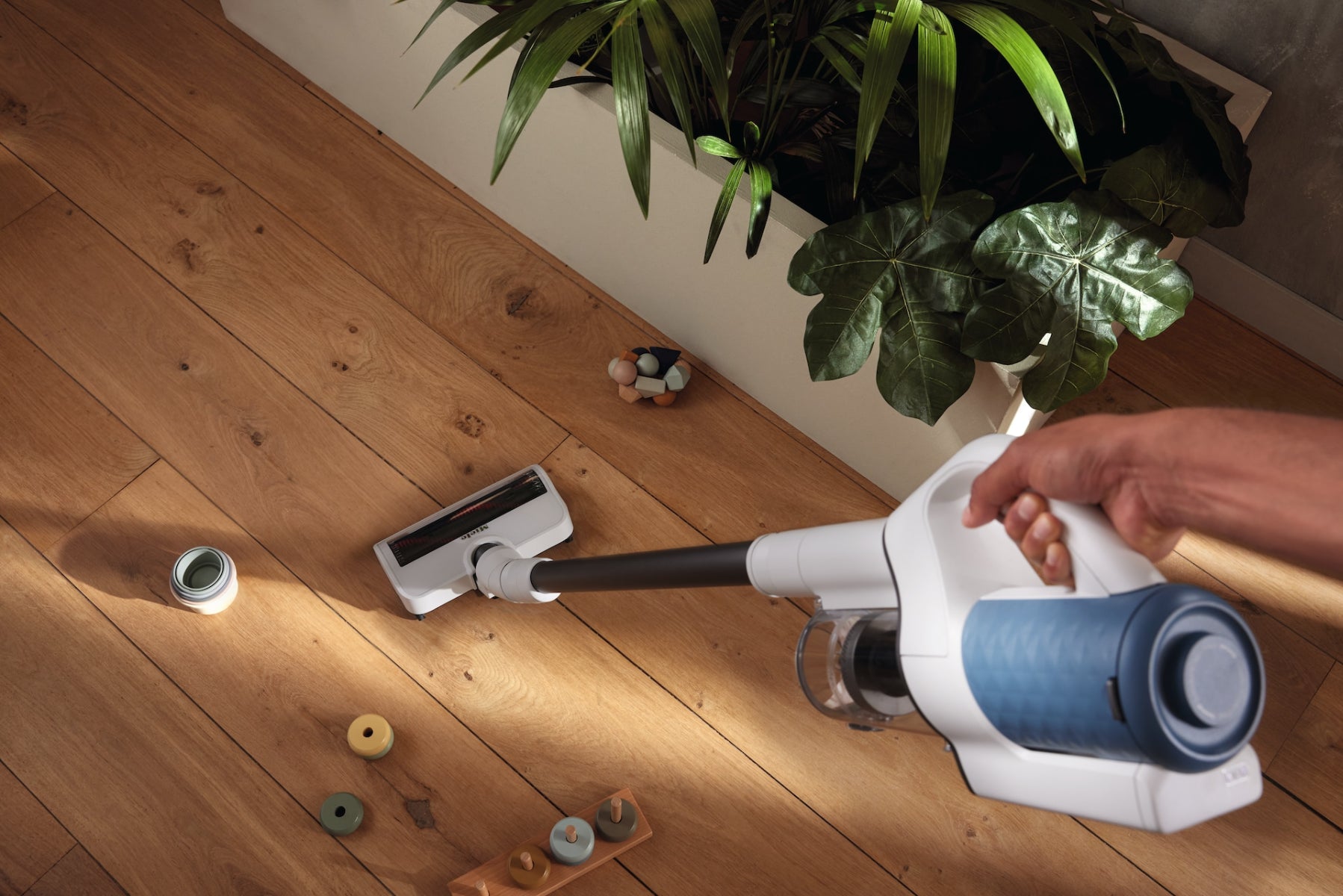 Miele Duoflex HX1 Cordless Vacuum White & Blue | 12377910