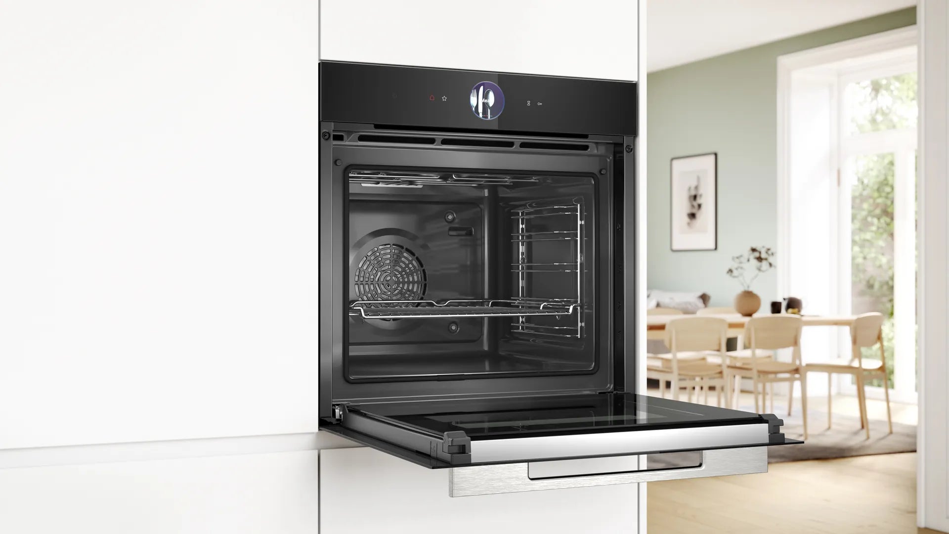 Bosch Series 8 Built-in oven 60 x 60 cm Black l HBG7764B1B
