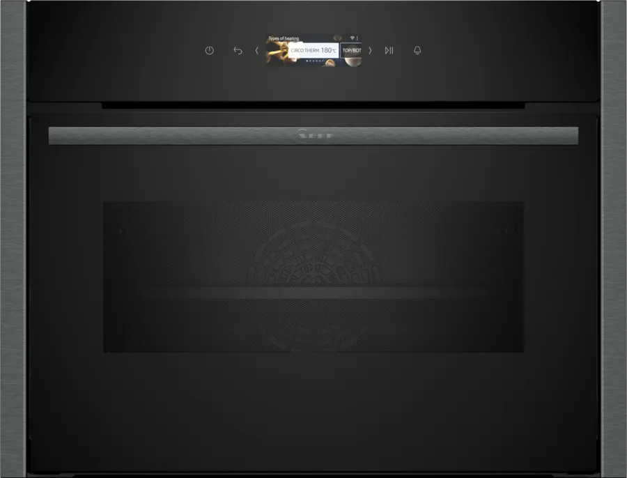 Neff N70 Built-In Combi Oven with Microwave Graphite Grey  | C24MR21G0B