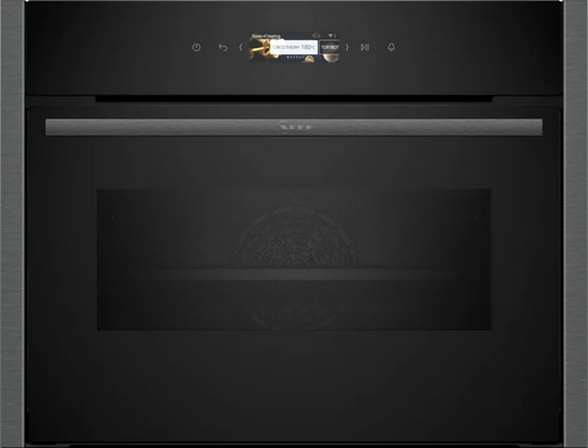 Neff N70 Built-In Combi Oven with Microwave Graphite Grey  | C24MR21G0B