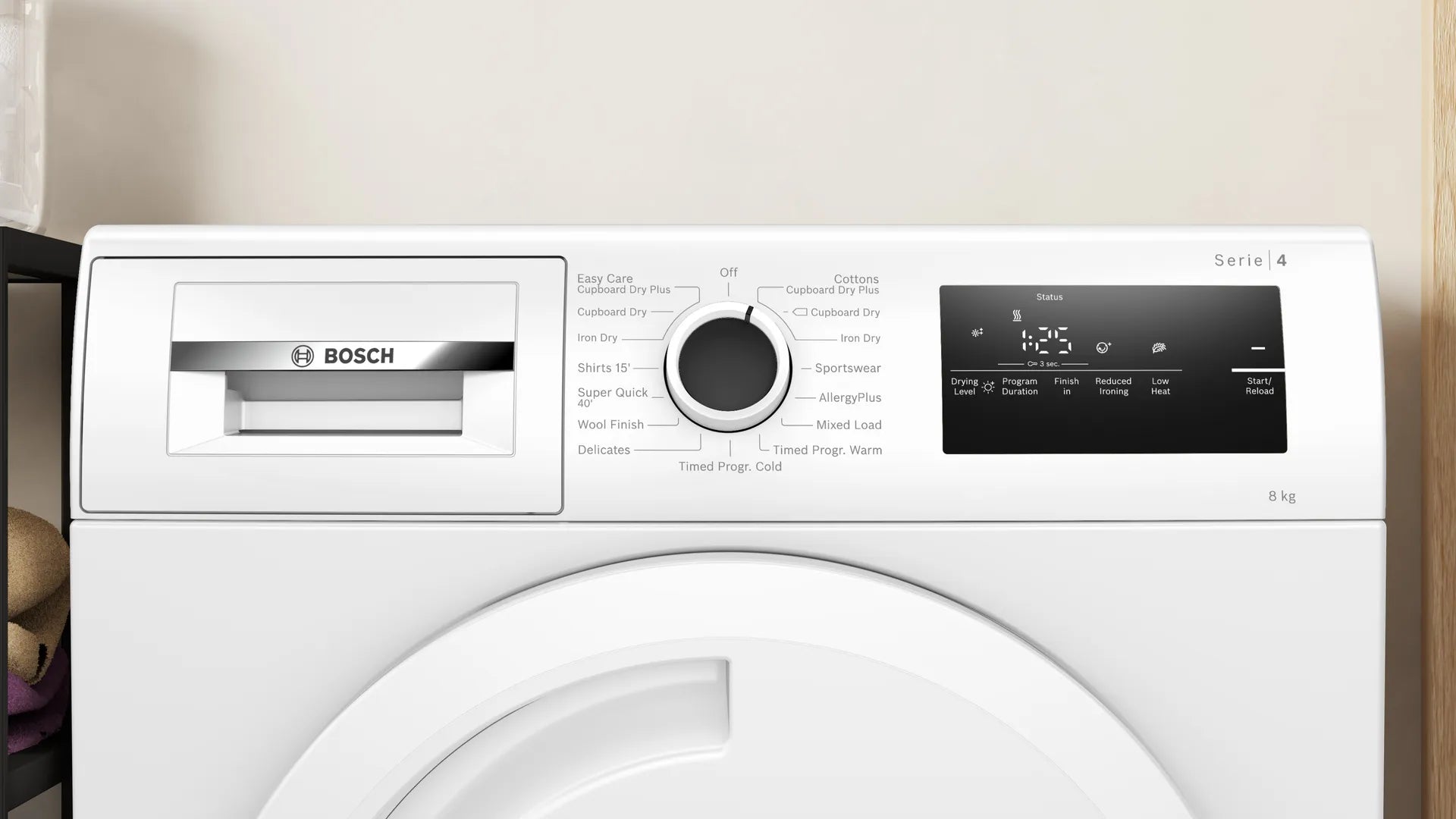 Bosch Series 4 Condenser Dryer 8kg l WTN83202GB