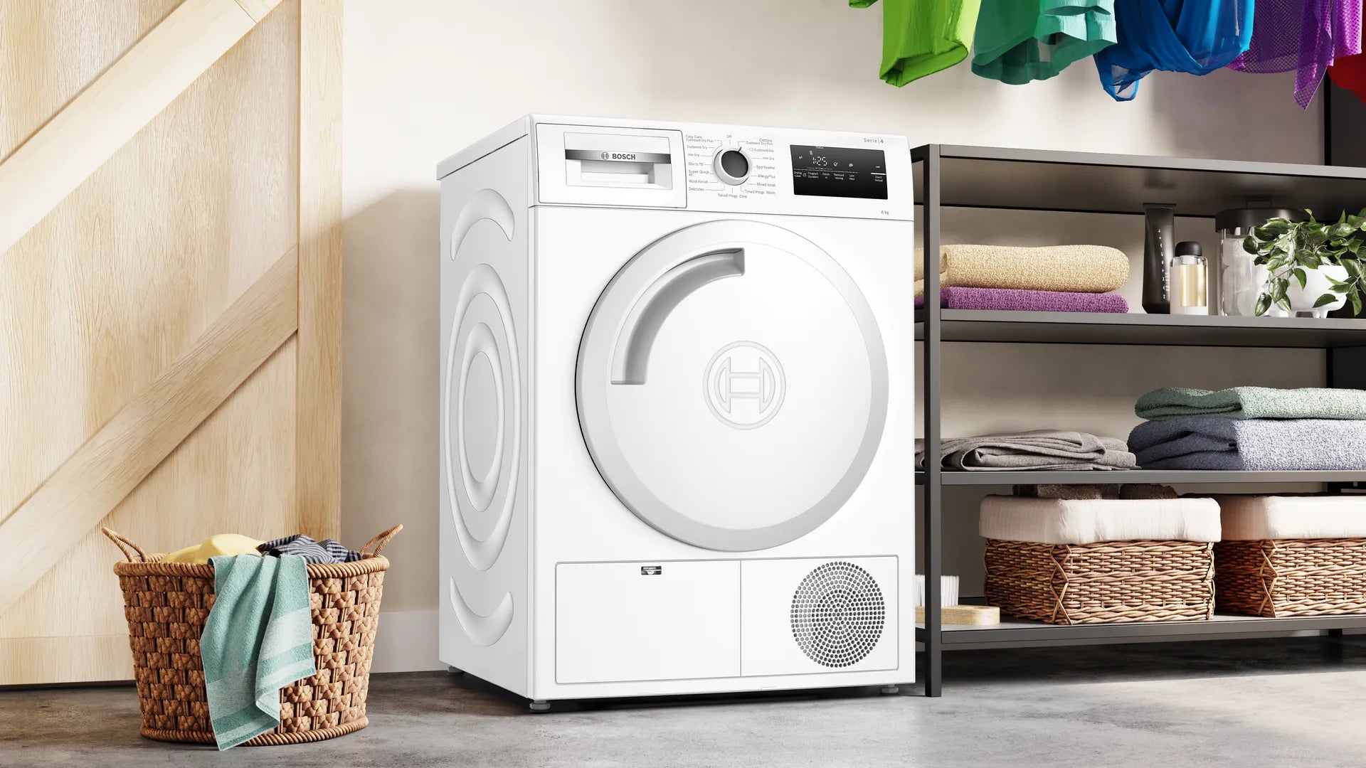 Bosch Series 4 Condenser Dryer 8kg l WTN83202GB