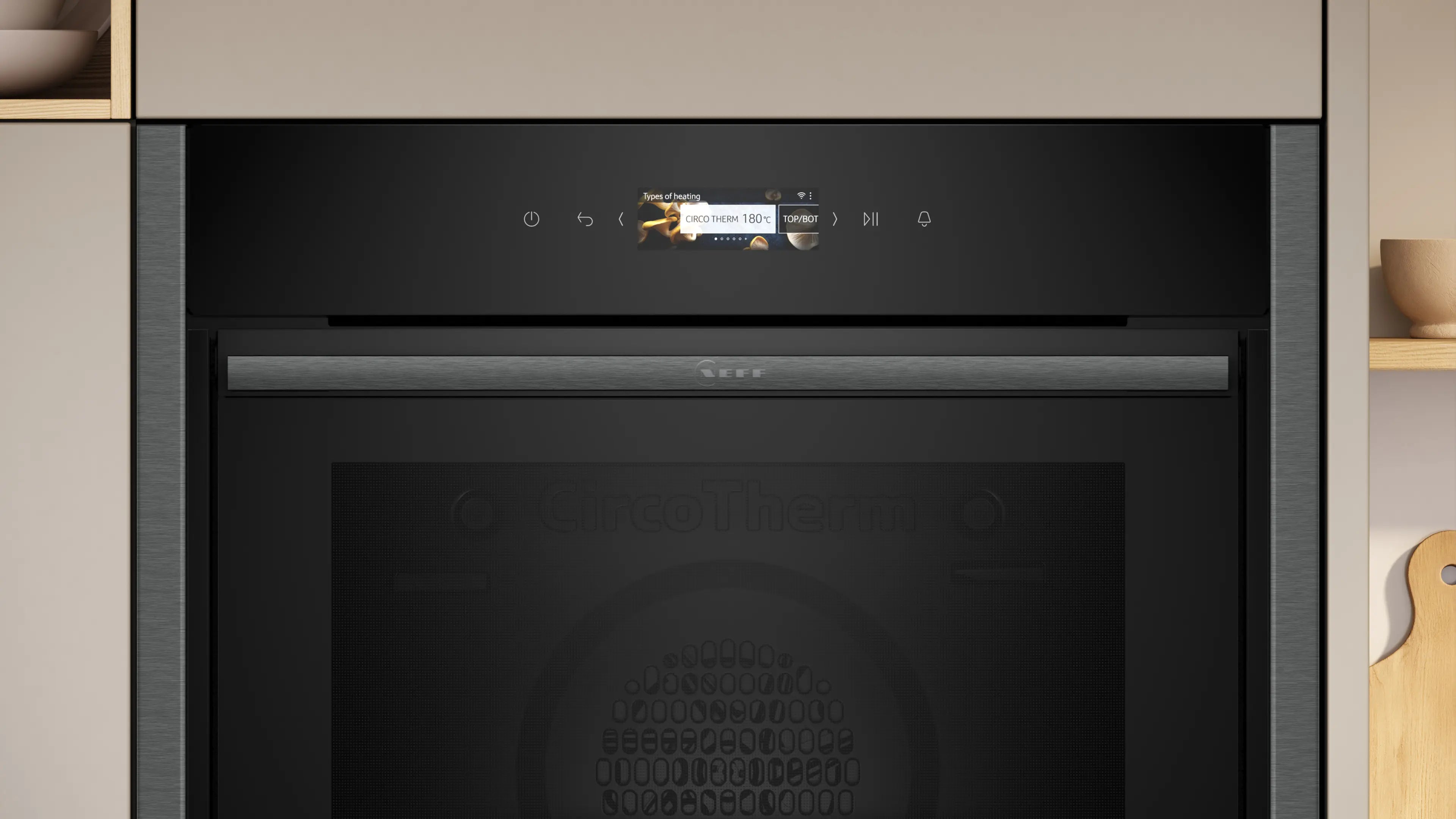 Neff N70 Built-in Single Oven Graphite Grey | B54CR71G0B