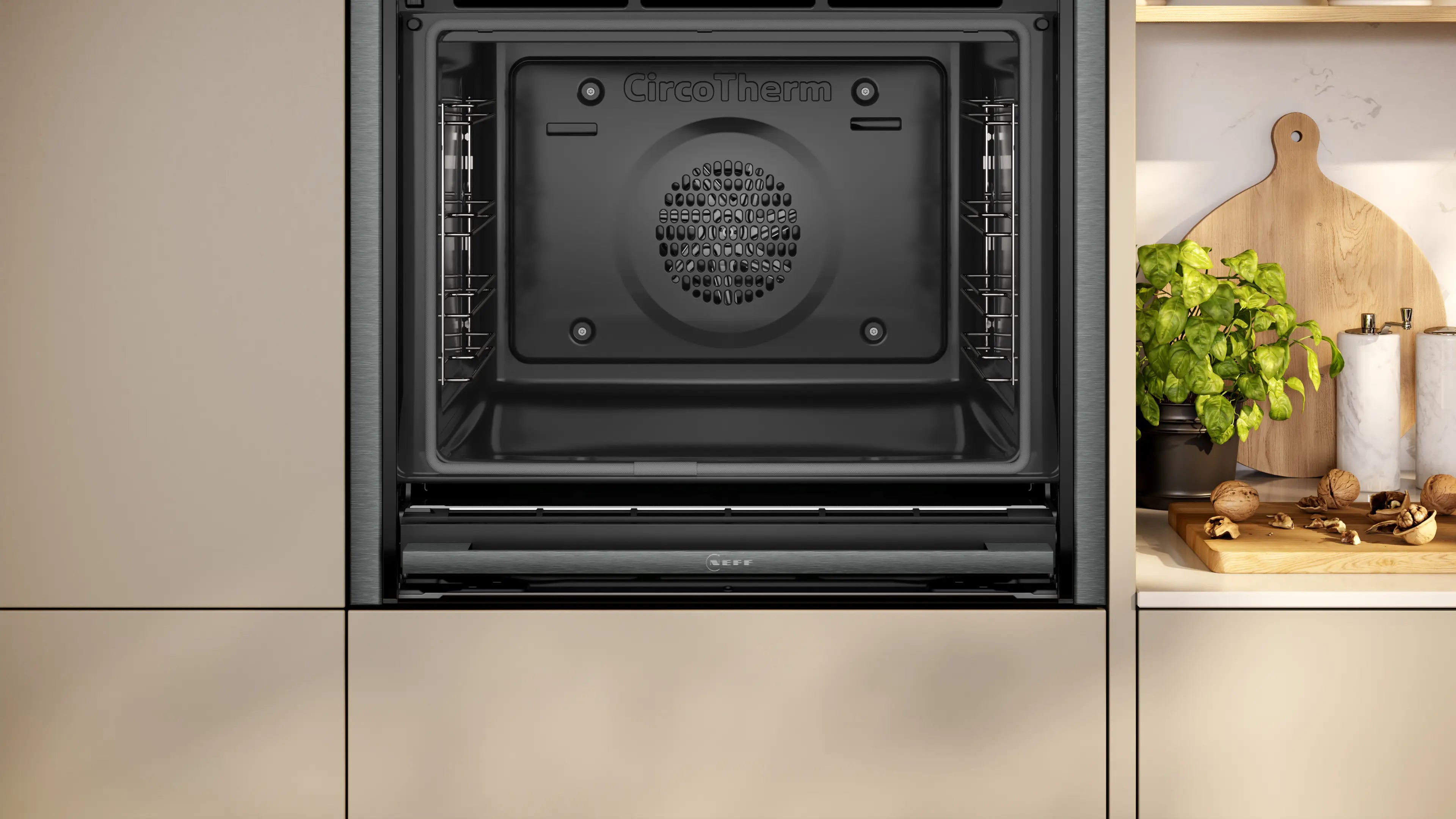 Neff N70 Built-in Single Oven Graphite Grey | B54CR71G0B