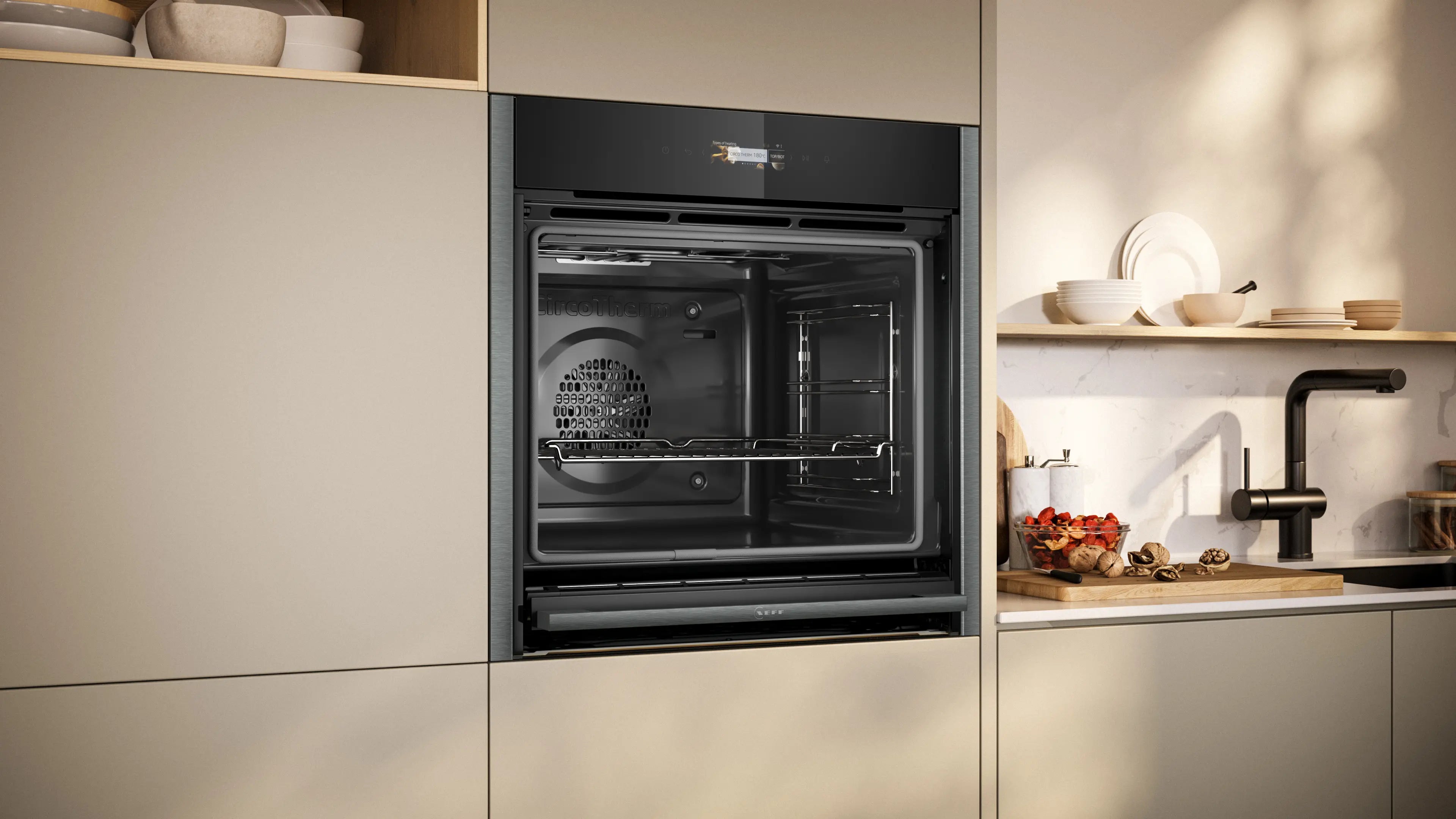 Neff N70 Built-in Single Oven Graphite Grey | B54CR71G0B