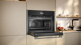 Neff N70 Built-In Combi Oven with Microwave Graphite Grey  | C24MR21G0B thumbnail 4