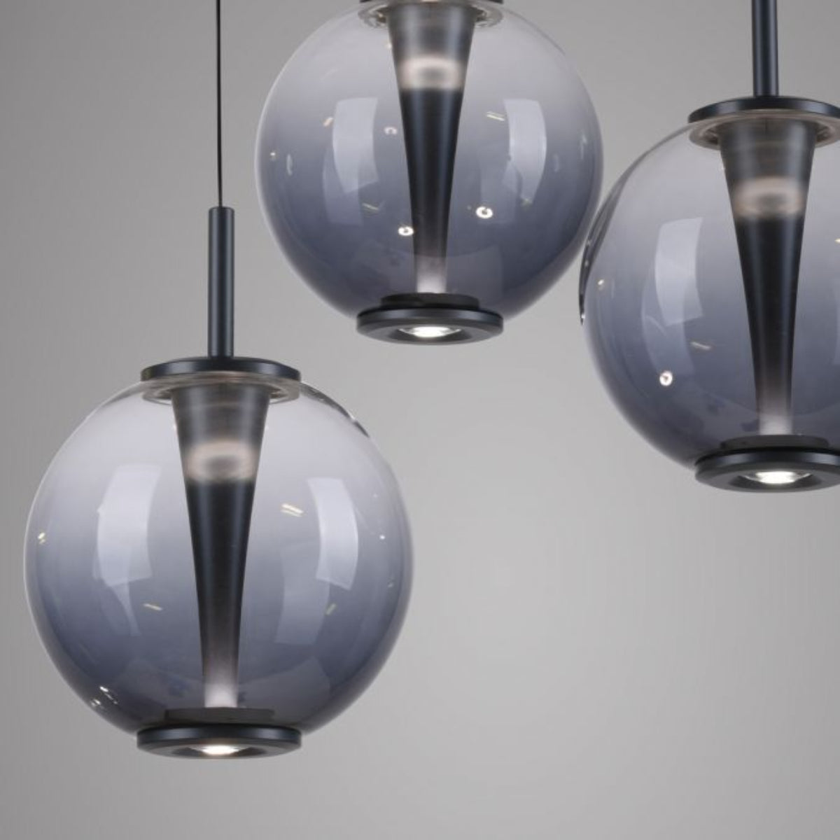 Paul Neuhaus PURE E-Infinity pendant lamp, mystic grey with e-Slide function-2221-15