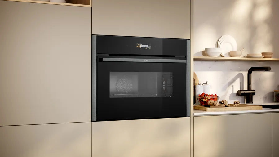 Neff N70 Built-In Combi Oven with Microwave Graphite Grey  | C24MR21G0B