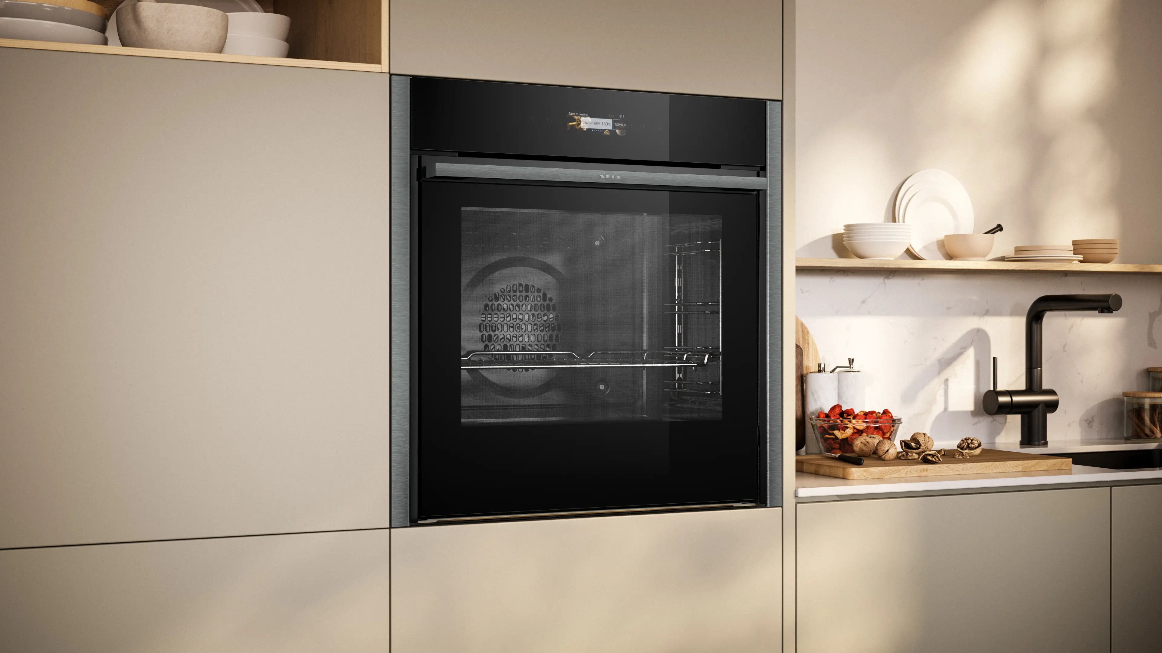 Neff N70 Built-in Single Oven Graphite Grey | B54CR71G0B