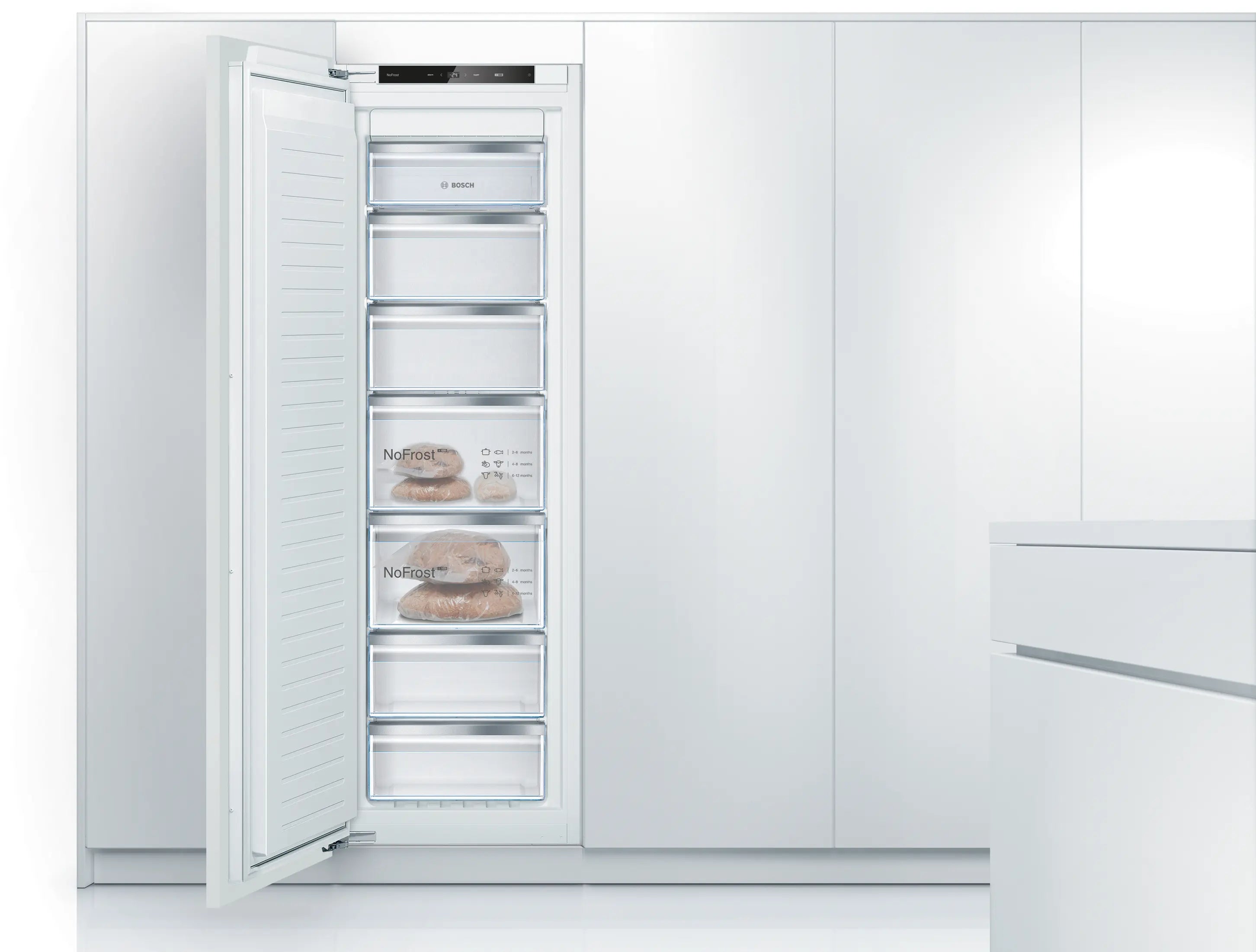 Bosch Series 4 Built In Freezer with NoFrost | GIN81VEE0G