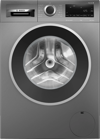 Bosch Series 6 9KG 1400RPM Freestanding Washing Machine Iron Grey | WGG244ZCGB