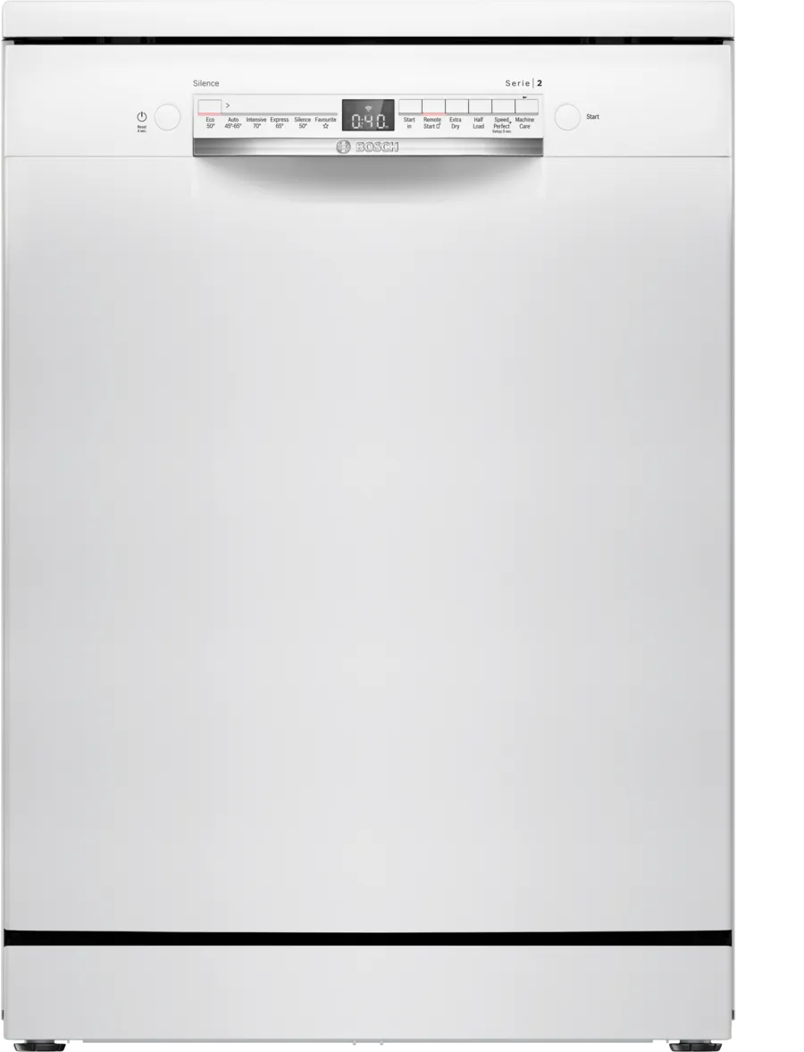Bosch Series 2 Freestanding Dishwasher 60cm White | SMS2HVW67G