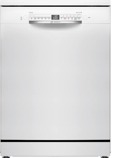 Bosch Series 2 Freestanding Dishwasher 60cm White | SMS2HVW67G