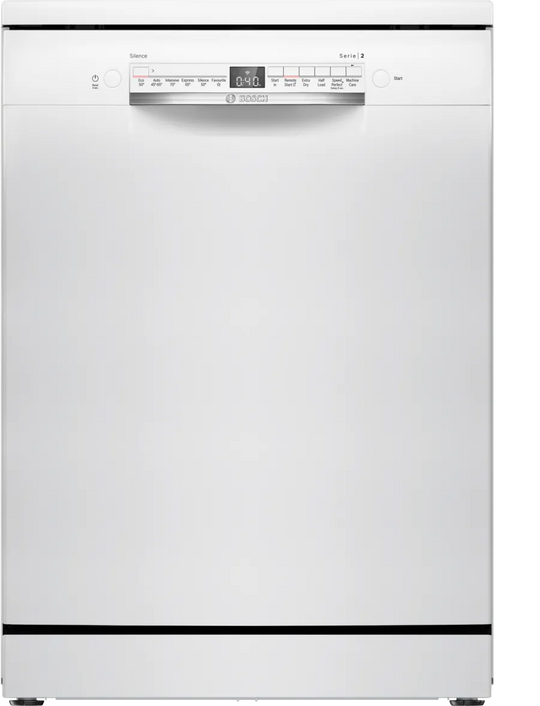 Bosch Series 2 Freestanding Dishwasher 60cm White | SMS2HVW67G