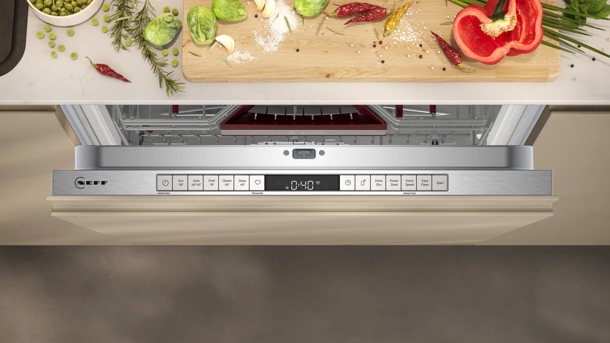 Neff 60CM 14 Place Settings Built-In Dishwasher | S155ECX07G