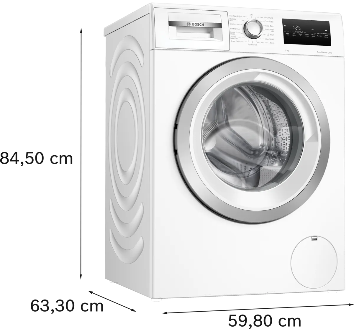 Bosch Series 4 Washing Machine 9KG 1400 Spin White | WAN28259GB