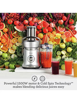 Sage The Nutri Juicer Cold Xl Steel | SJE830BSS2GUK1 thumbnail 2