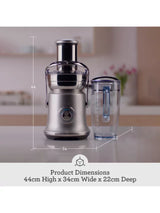 Sage The Nutri Juicer Cold Xl Steel | SJE830BSS2GUK1 thumbnail 6
