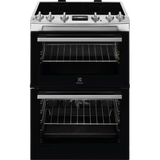 Electrolux 60cm Double Oven Electric Cooker Stainless Steel | LKI655200X thumbnail 1