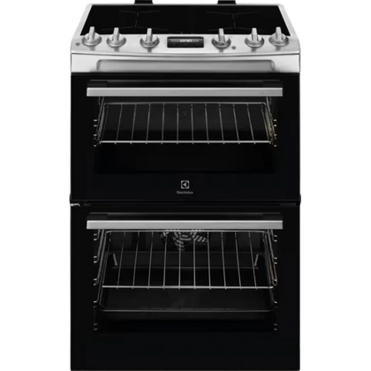 Electrolux 60cm Double Oven Electric Cooker Stainless Steel | LKI655200X