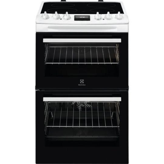 Electrolux 55cm Freestanding Electric Cooker White | LKR555100W