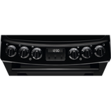 Electrolux 55cm Freestanding Electric Cooker Black | LKR555100B thumbnail 2