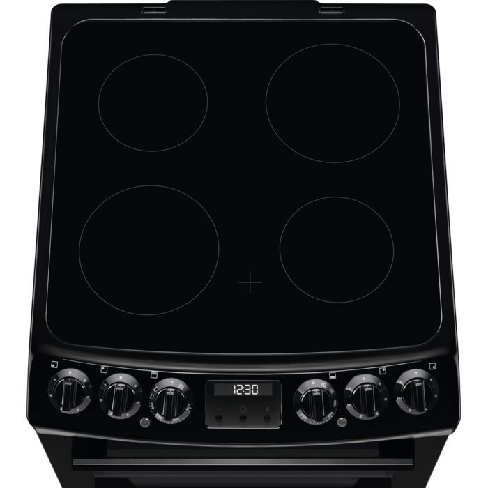 Electrolux 55cm Freestanding Electric Cooker Black | LKR555100B