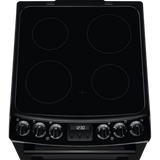 Electrolux 55cm Freestanding Electric Cooker Black | LKR555100B thumbnail 3