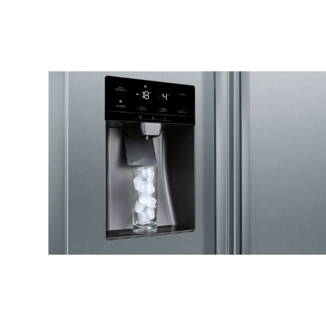 Bosch Series 6 American Fridge Freezer Brushed Steel | KAD93AIERG