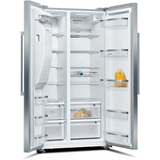 Bosch Series 6 American Fridge Freezer Brushed Steel | KAD93AIERG thumbnail 2