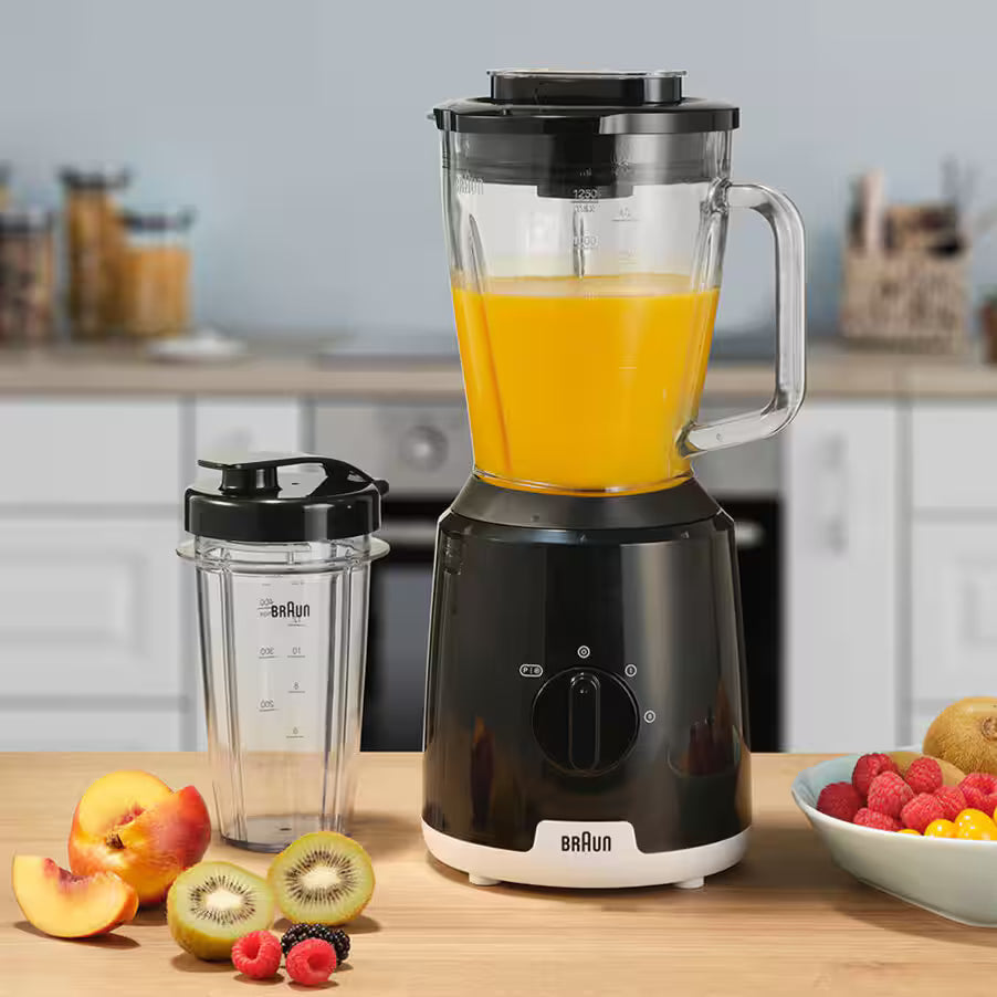 Braun PowerBlend 1 Jug Blender Black | JB1051BK