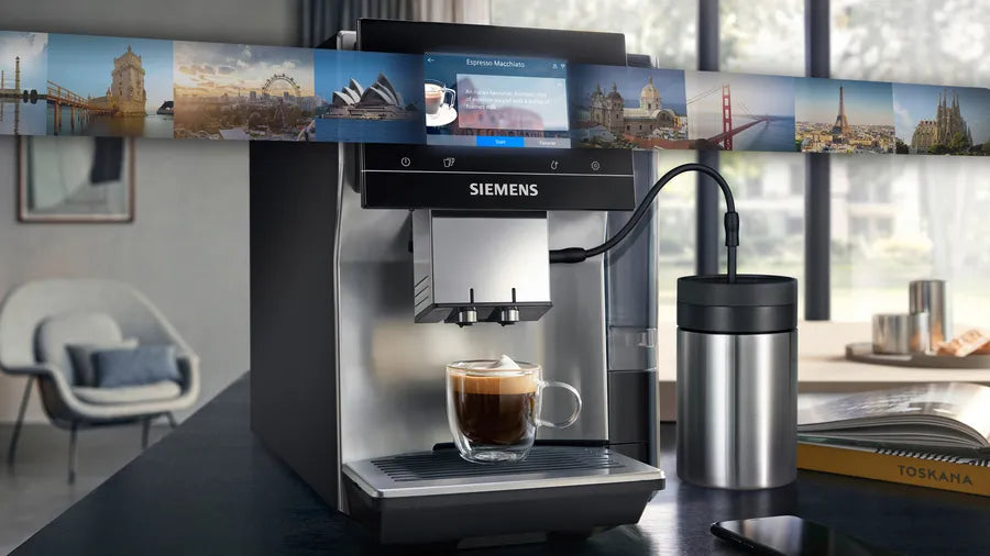 SIEMENS EQ700 Smart Bean to Cup Coffee Machine Graphite | TP715GB1
