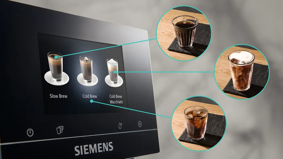 SIEMENS EQ700 Smart Bean to Cup Coffee Machine Graphite | TP715GB1