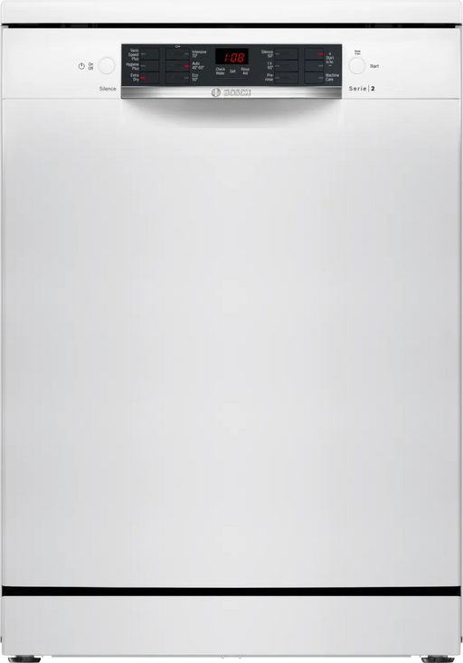 Bosch Series 2 free-standing dishwasher 60cm White  SMS26AW08G