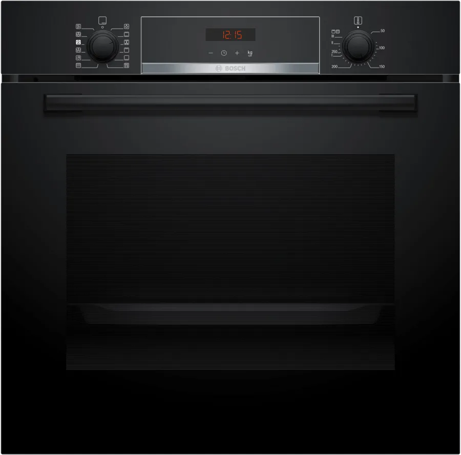 Bosch Series 4 Built-in Oven With Steam Function Black | HQA574BB3B