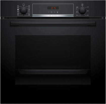 Bosch Series 4 Built-in Oven With Steam Function Black | HQA574BB3B