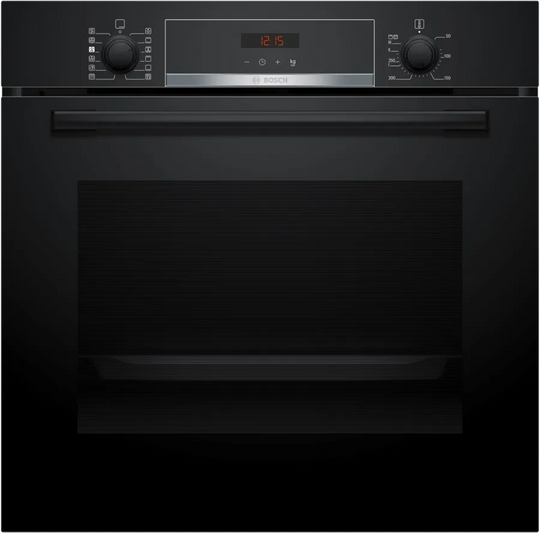 Bosch Series 4 Built-in Oven With Steam Function Black | HQA574BB3B