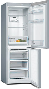 BOSCH Series 2 70/30 Fridge Freezer Stainless Steel | KGN33NLEBG thumbnail 2