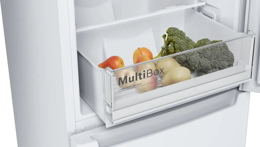 Bosch Series 2 176cm 50/50 Fridge Freezer White | KGN33NWEBG