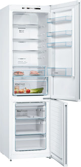 Bosch Series 4 Freestanding Fridge Freezer White | KGN392WEBG thumbnail 2