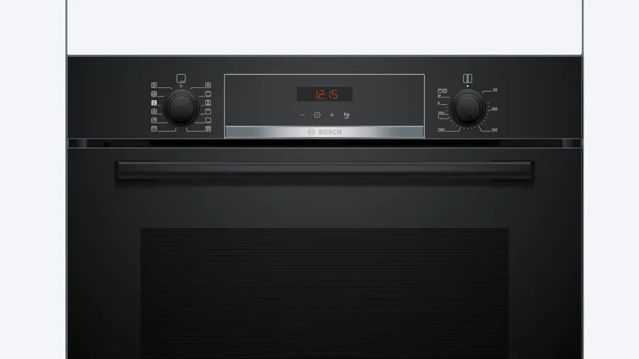 Bosch Series 4 Built-in Oven With Steam Function Black | HQA574BB3B